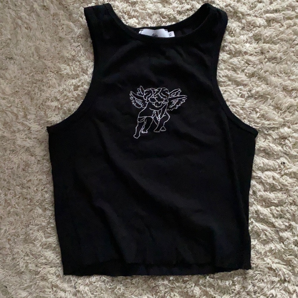 3/ $25 Crop Ribbed Tank